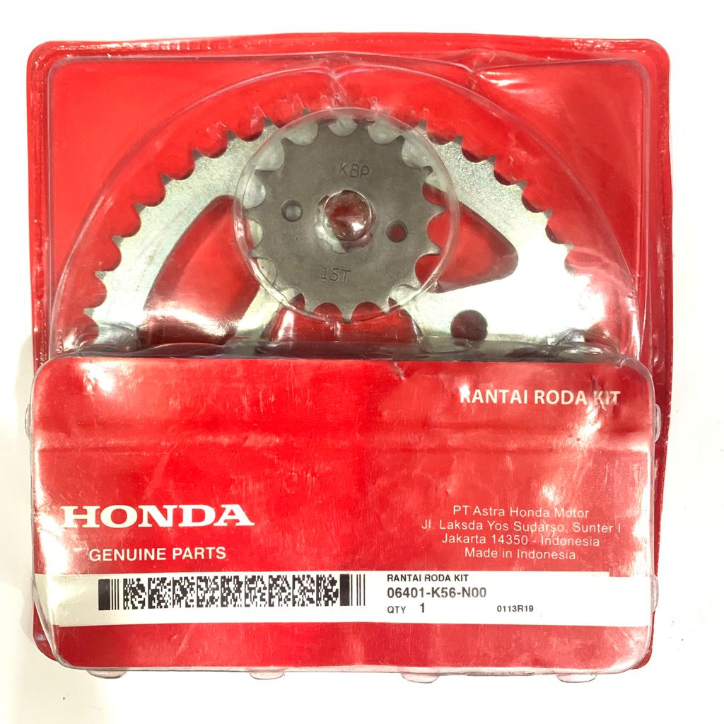 GEARSET GEAR SET GIRSET NEW SONIC 150 06401-K56-N00 KOMPLIT ASLI HONDA