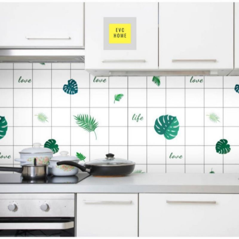 Wallpaper Sticker Dapur/ Lemari/Meja/Serbaguna Wallpaper Dapur