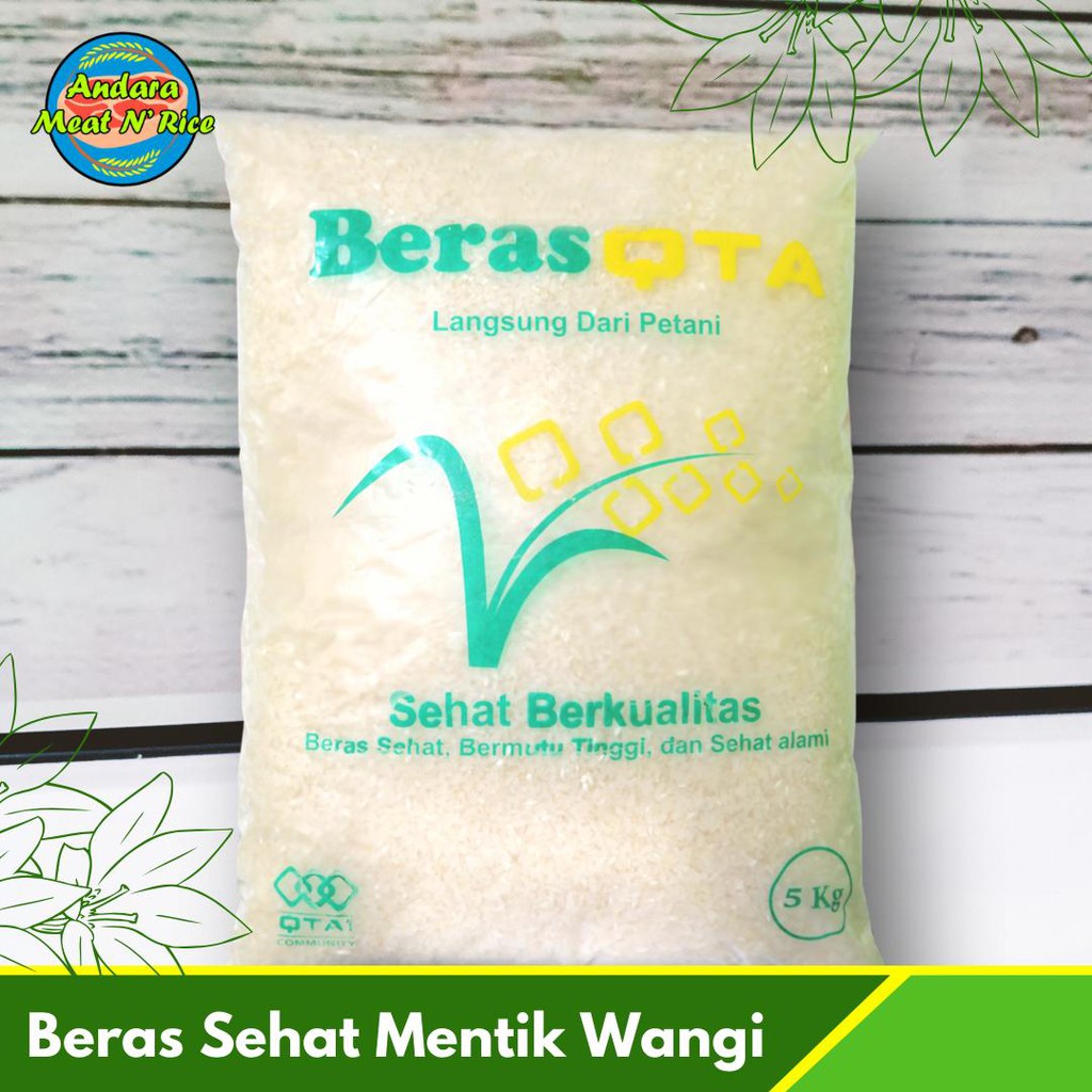 

Beras Sehat Mentik Wangi 5kg - Beras Lokal Indonesia