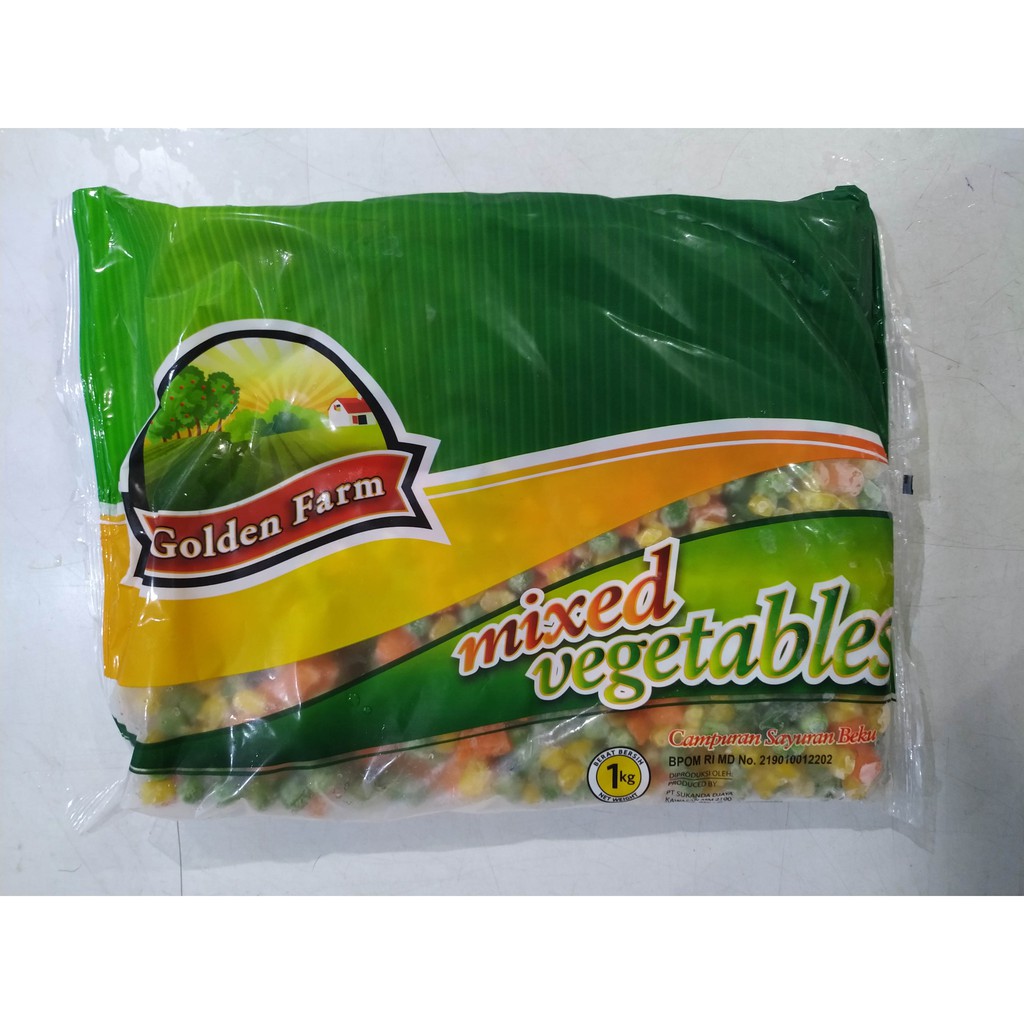 

Golden Farm Mix Vegetables 1KG