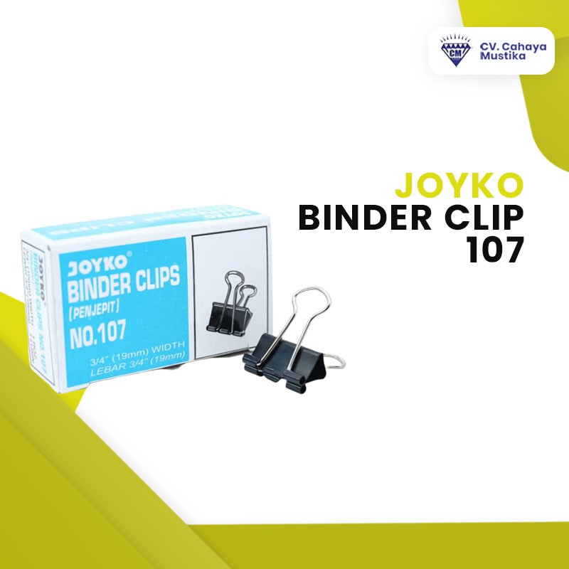 

Alat Tulis Kantor/Alat Tulis Kantor Grosir/Alat Tulis Kuliah Klip Kertas No 107 Joyko Malang - ATK
