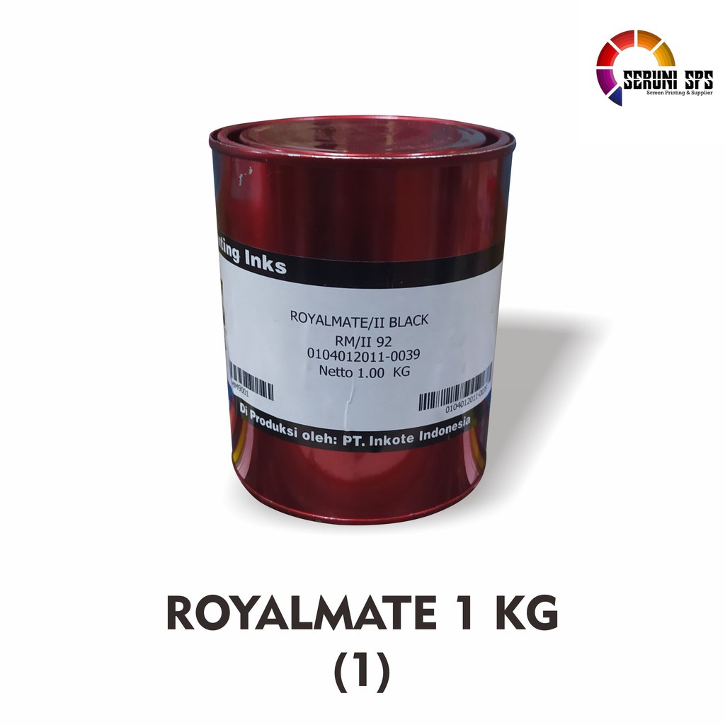 

Royalmate, Cat / Tinta / Sablon - 1 KG ( Seri Warna 1 )