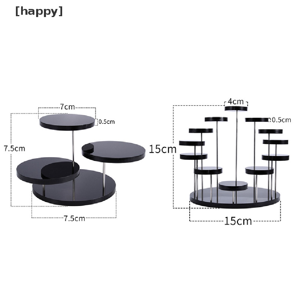 Stand Display Cupcake Bahan Akrilik Untuk Dekorasi Pesta