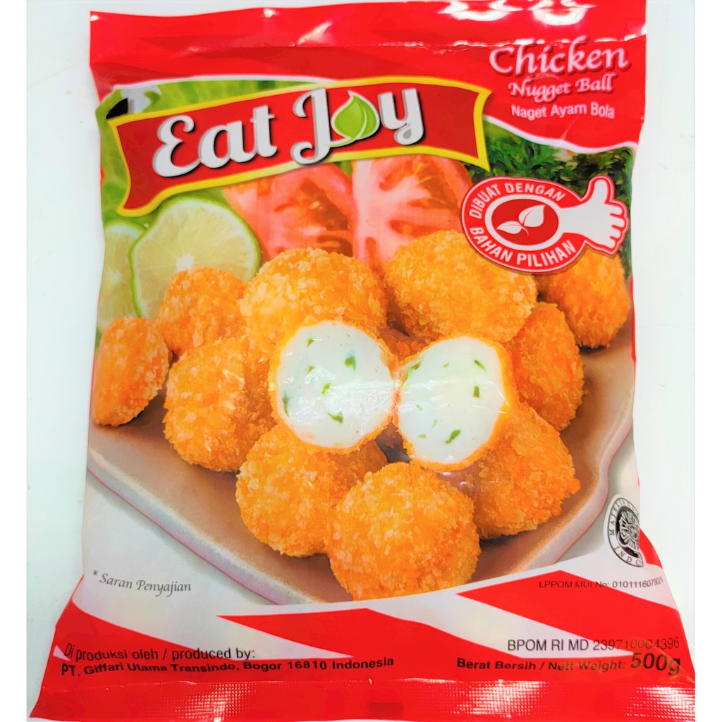 

Nugget Eatjoy Chicken Ball 500gr