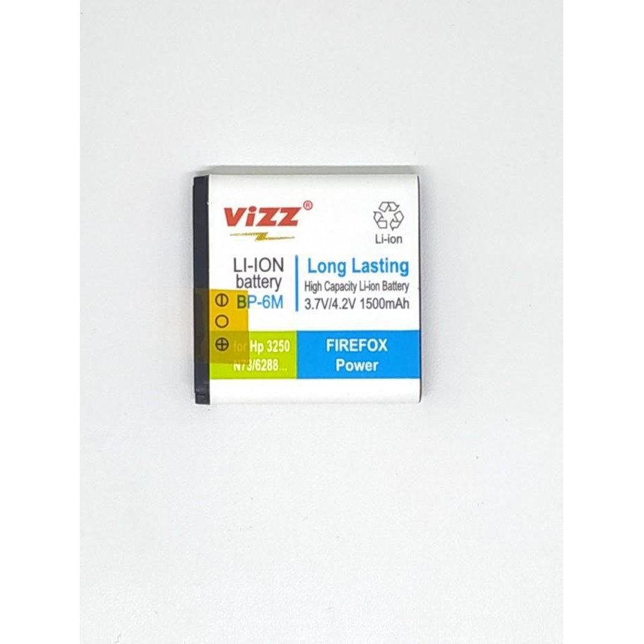 Baterai Vizz Nokia BP-6M / 3250 / N73 / 6288 {LIGO}