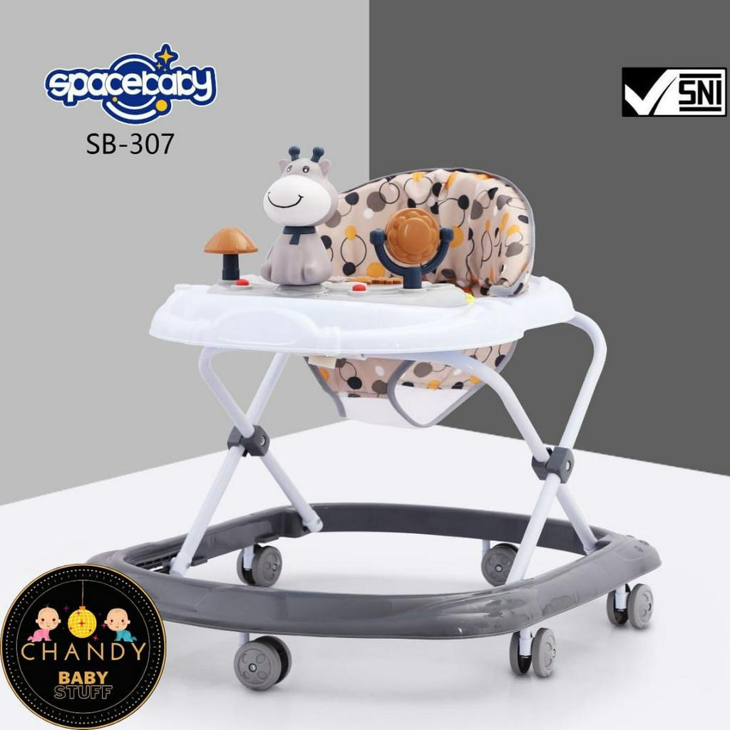 BABY WALKER SPACE BABY SB 307 ( DEER ) MAINAN RUSA ADA MUSIK DAN MUSIK