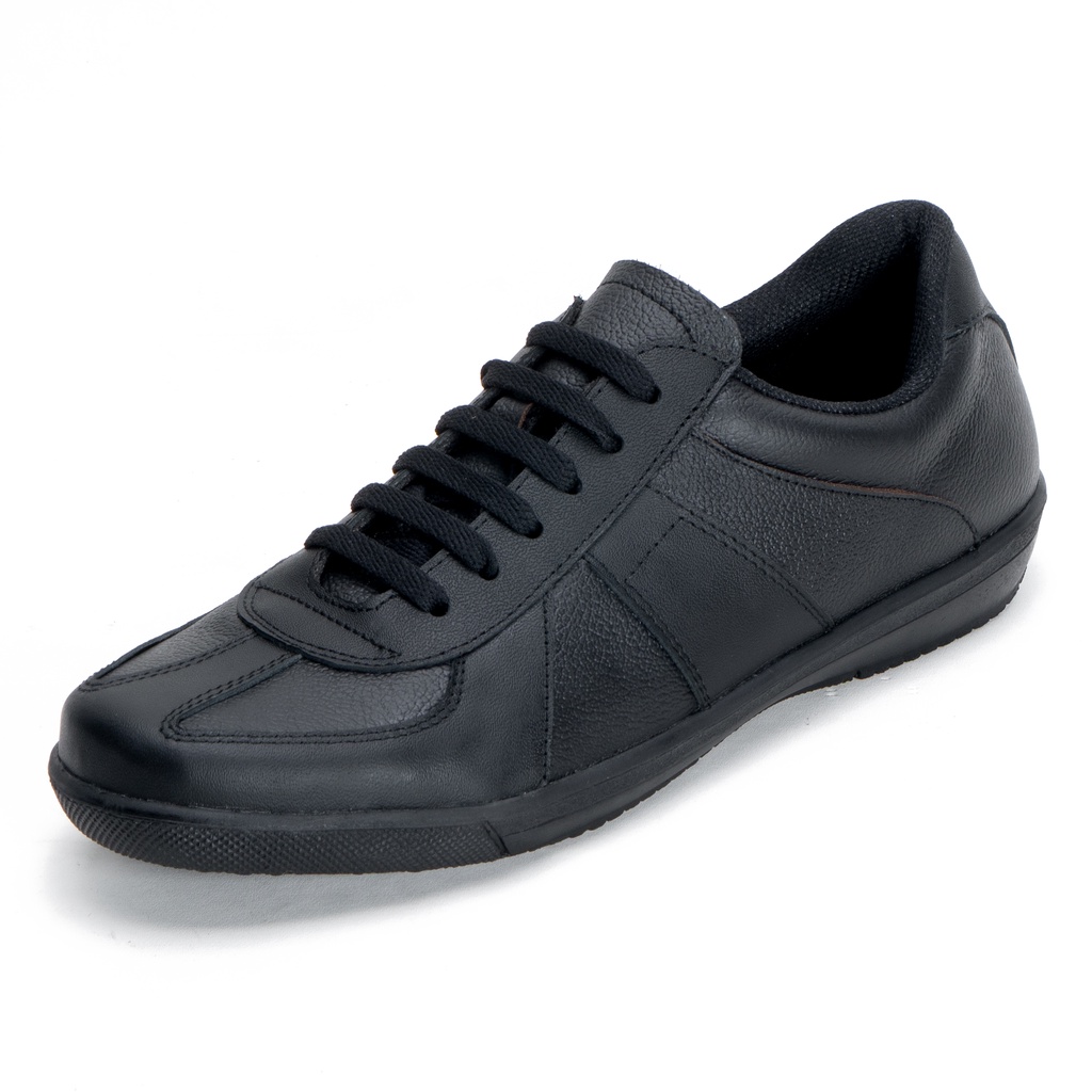 Sepatu Casual Pria Kulit Asli Sneakers Sekolah Kuliah S.423