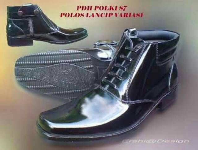 SEPATU PDH KULIT SEPATU DENAWARI