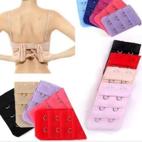 ps Aksesoris Sambungan Penyambung Pengait Tali Bh Bra Extension Extender Kait 2 3 4 Tambahan Wanita Import / BRA EXTENSION PENGAIT TALI BH 2 BARIS Sambungan Kait Perpanjang Super Extender Save Penyambung Murah