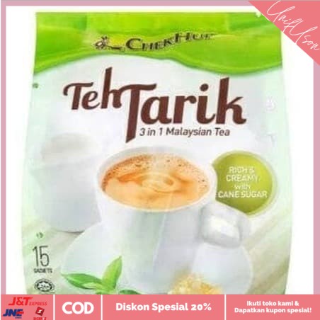 

⭐COD⭐ Teh Tarik Malaysia CHEKHUP 15 X 40gr