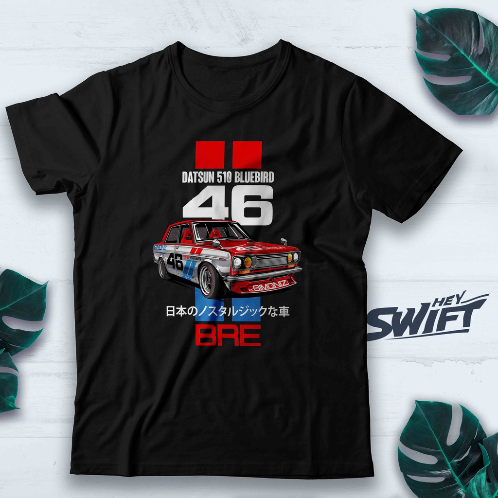 KAOS DATSUN 510 BRE T-SHIRT JDM JAPAN CLASSIC BAJU DISTRO