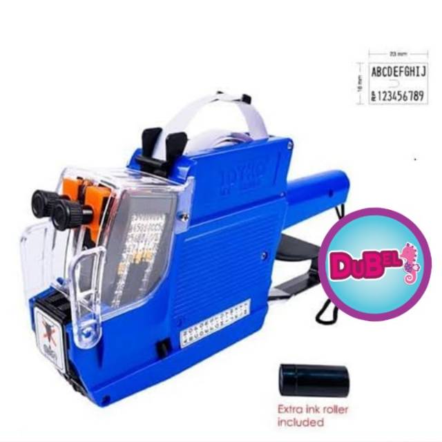

Alat Label Harga Joyko MX-6600A Price Labeller / Mesin Label Harga 2 Baris + 1 ink Roller