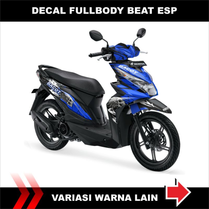 Decal Sticker Honda Beat Street Fullbody 2017 2019 Dekal Beat Esp Bacot