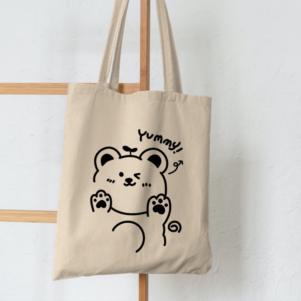 FLASH SALE 10.10 - [RESLETING] TOTEBAG CATYUMMY UKURAN 33X38 CM BERBAHAN SEMI KANVAS/DINIR 300 | TAS JINJING LAPTOP | TOTEBAG HITAM | TOTEBAG KREM | TOTEBAG MOKA/KHAKI | TOTEBAG MERAH | TOTEBAG SEMUA WARNA EDISI PROMO TERBARU TOTEBAG!