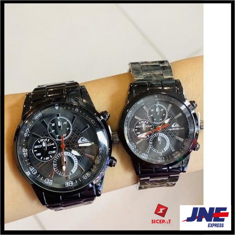 ORI -Jam Tangan Couple Quiksilver Rantai Pasangan TERLARIS4848