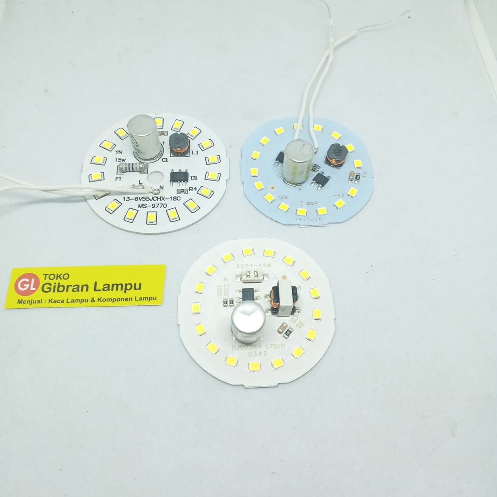 PCB Mata Lampu LED 15w Tanpa Driver - Mata LED AC Langsung 220V (BM)