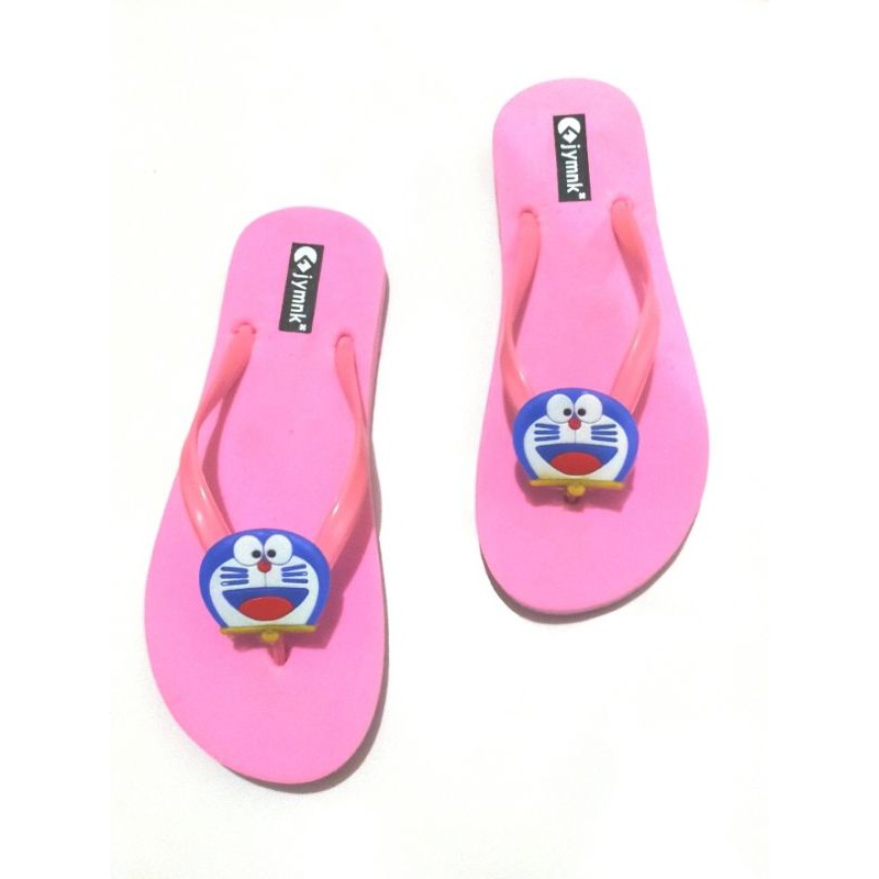 SANDAL JEPIT WANITA POLOS DORAEMON JYMK