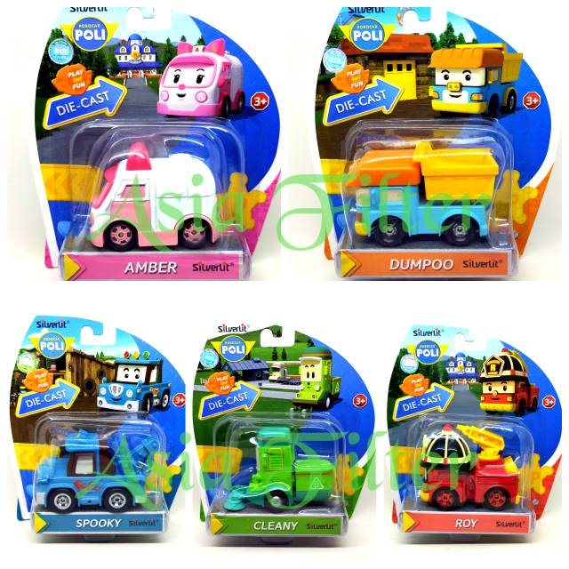 robocar poli diecast