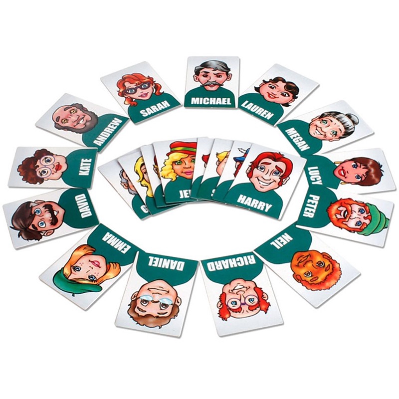 MAINAN BOARD GAME WHO IS IT/ MAINAN ANAK/ MAINAN KELUARGA/ BOARD GAMES WHO IS IT