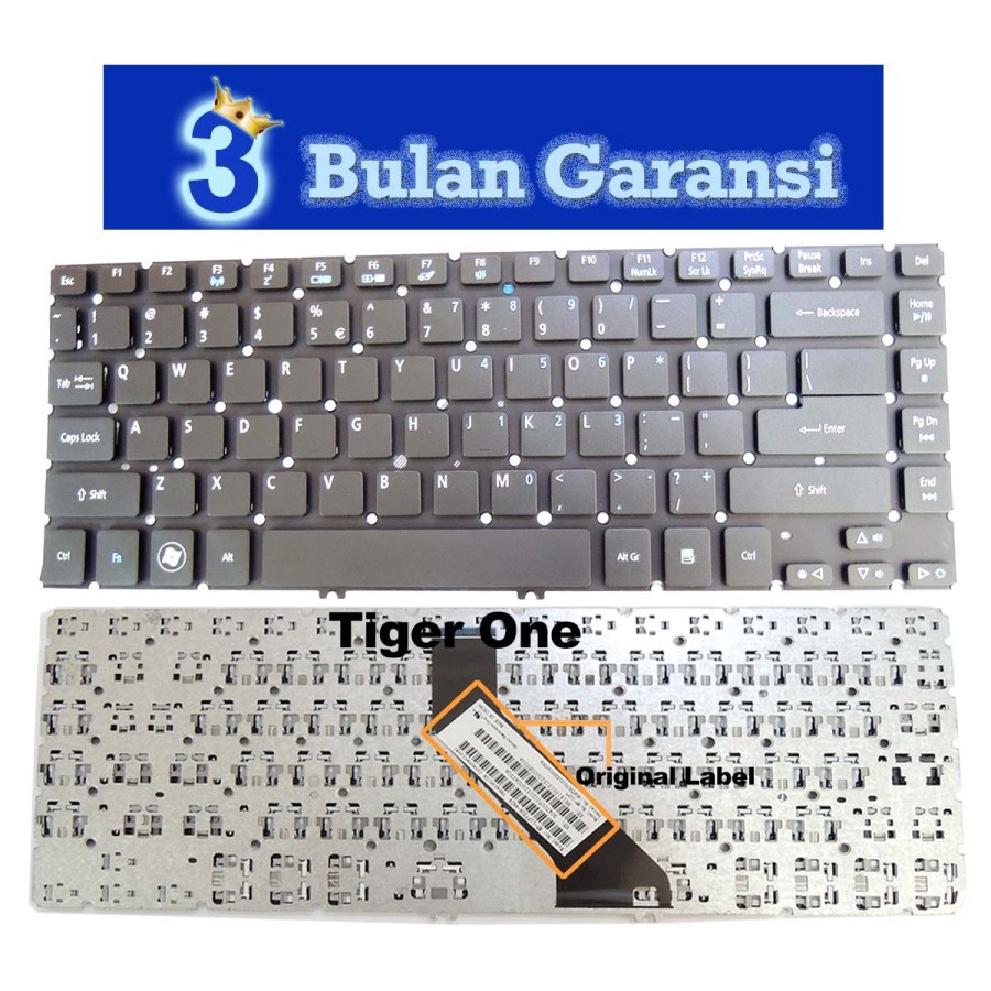 keyboard  Cocok Untuk acer V5-471, Aspire V5-431, V5-471