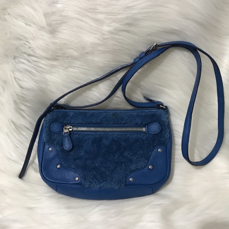 Tas Coach Blue Slingbag Preloved