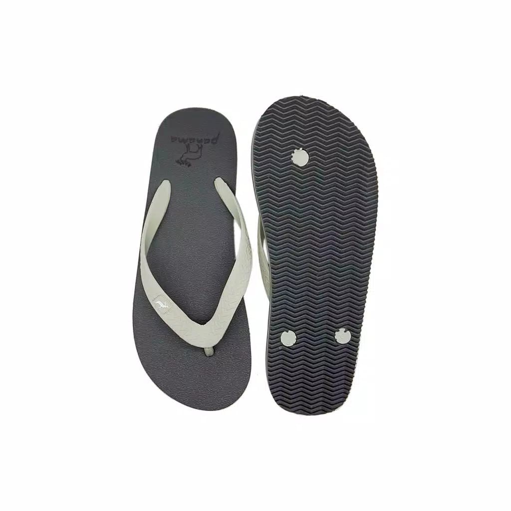 Sandal Panama Classic / Sendal Pria Abu Abu/ Flipflop / Sandal Pantai M1