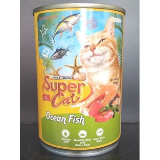 Makanan Kucing Supercat Kaleng 400 gr