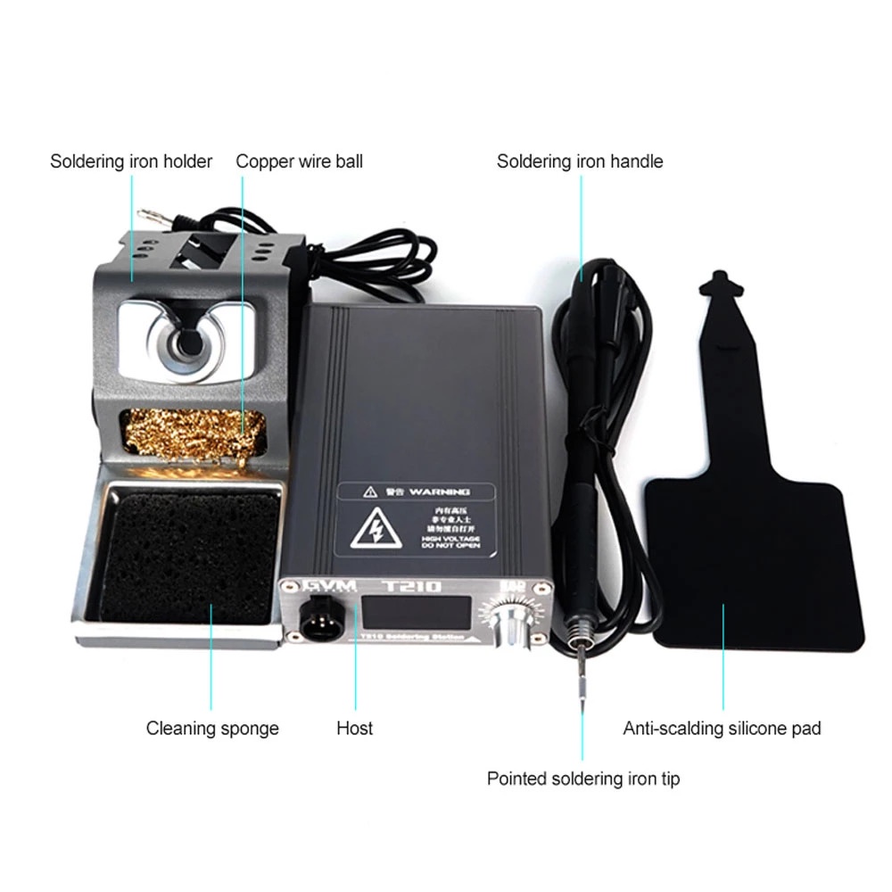 SOLDER STATION GVM T210 ORIGINAL