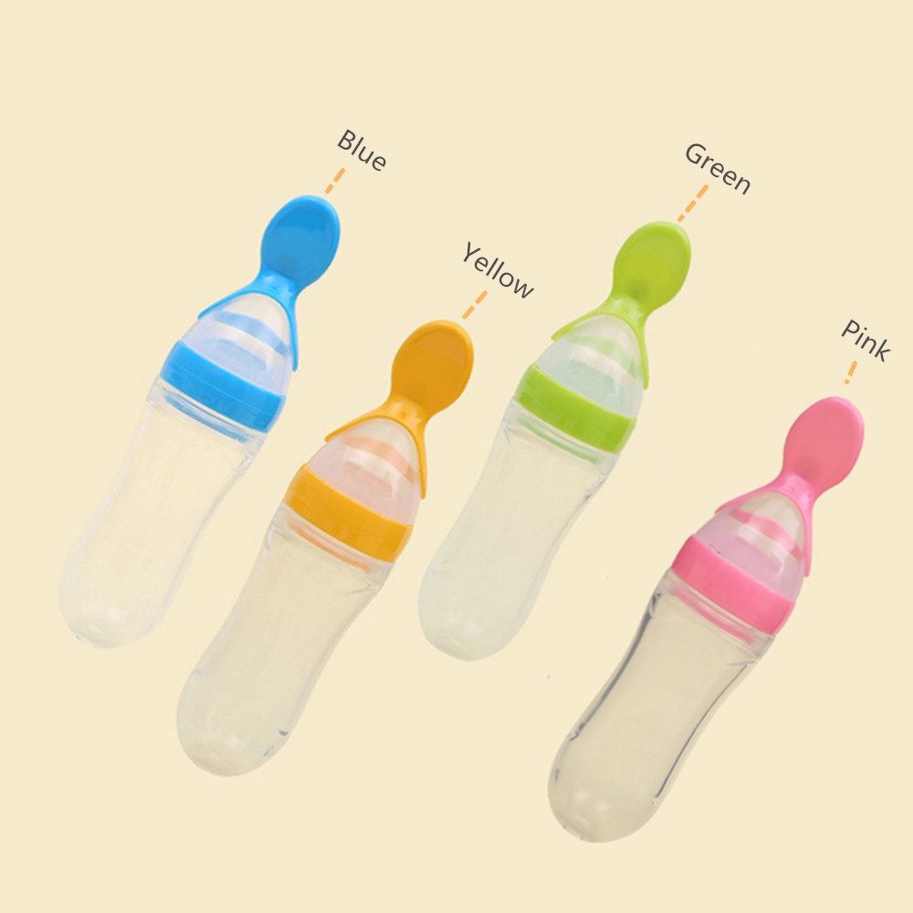 Silicone Sendok Makan Bayi/Sendok Bayi Dispenser /C 50