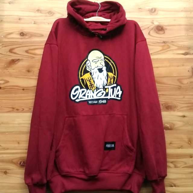 Sweater Hoodie Orang Tua 1984 Pria/Wanita