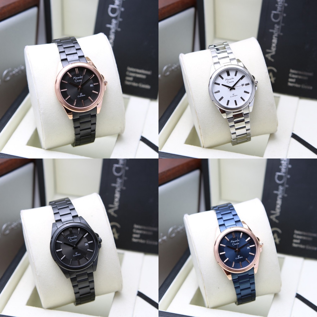 JAM TANGAN WANITA ALEXANDRE CHRISTIE AC 8663 ORIGINAL GARANSI RESMI 1 TAHUN