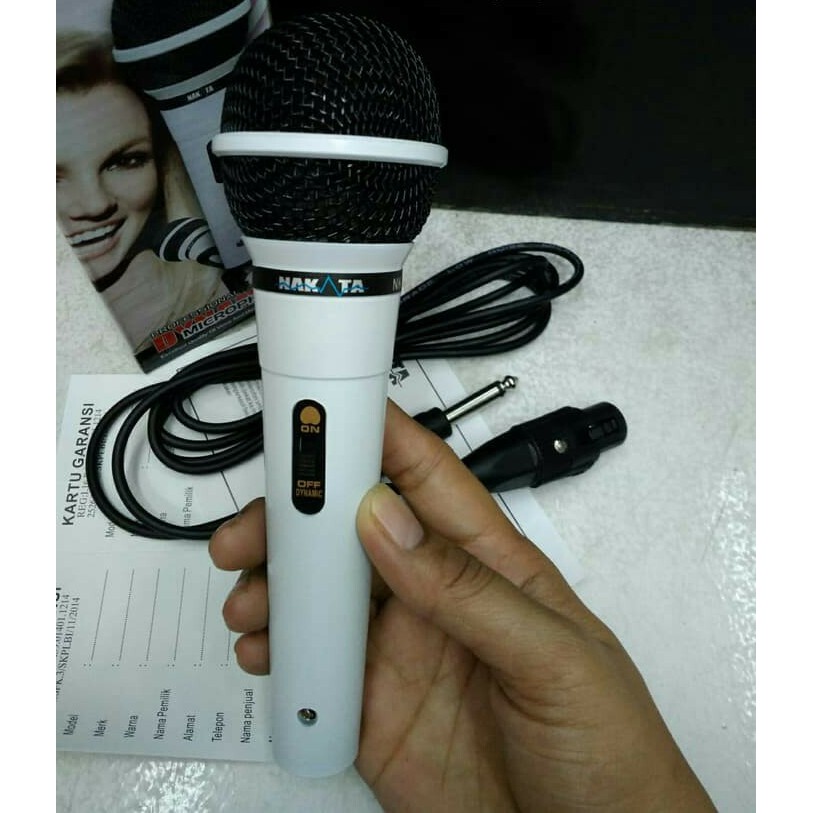 MIC KABEL NAKATA NK-137 MICROPHONE PROFESIONAL