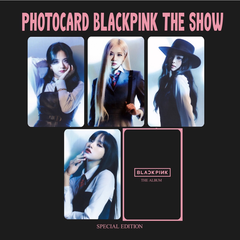 Photocard BLACKPINK The Show  , Unofficial Photocard baca deskripsi