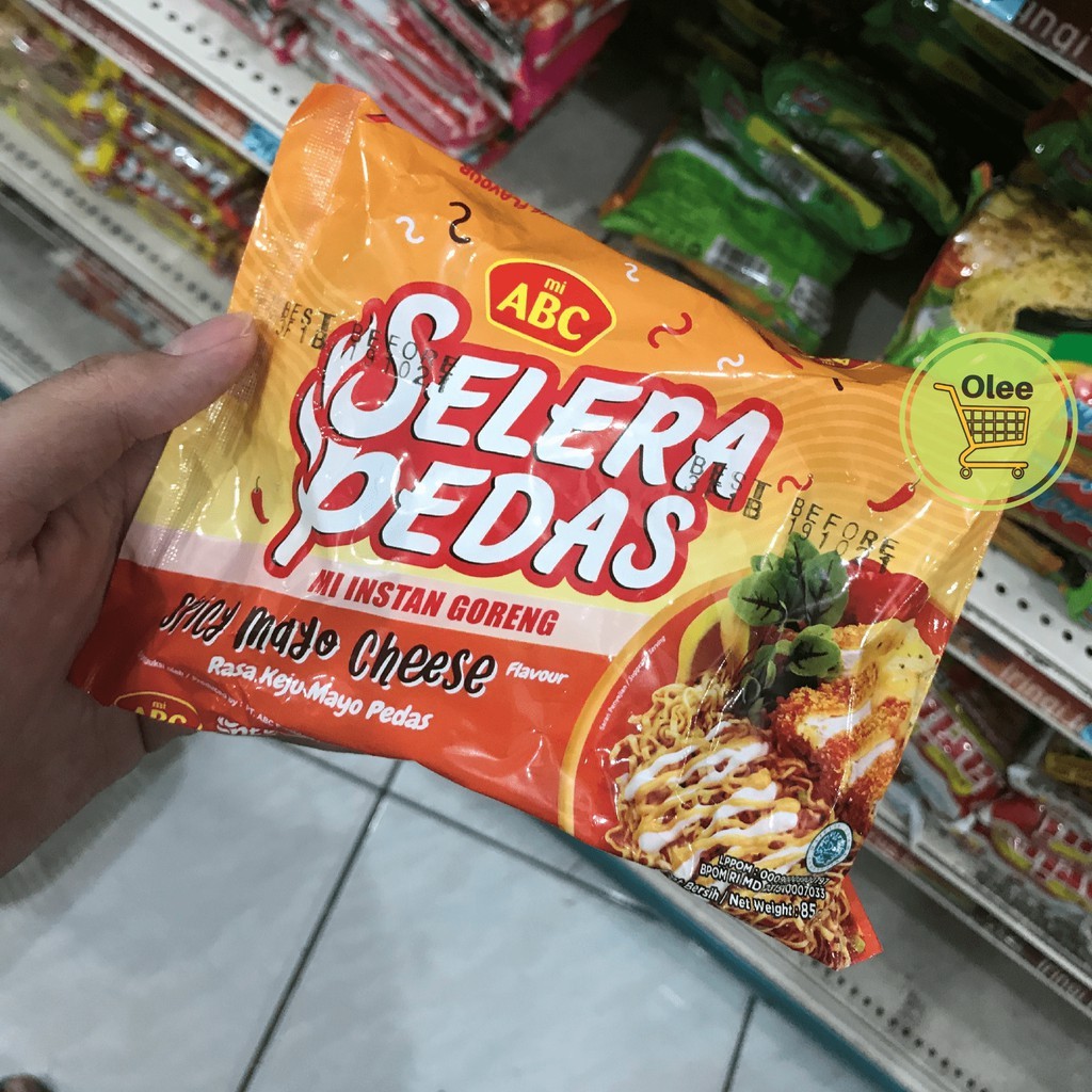 

NEW !! [ Mie ABC ] Mie Selera Pedas Rasa Spicy Mayo Cheese 80gr