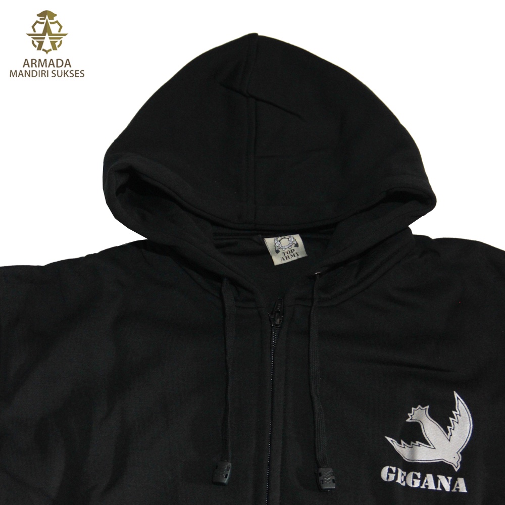 Hoodie Gegana Ritsleting - Sweater Gegana Ritsleting