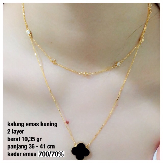 kalung emas kuning 10.35 gr