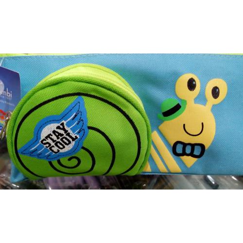 

TEMPAT PENSIL ANAK SNAIL STAY COOL BAMBI FREE PENSIL EXCLUSIVE