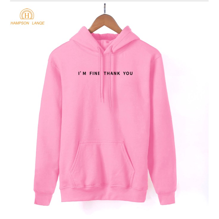 SWEATERPOLOS JAKET HOODIE JUMPER I M FINE THANKYOU S XXL SWEATERPOLOS JAKET HOODIE JUMPER I M FINE THANKYOU S XXL