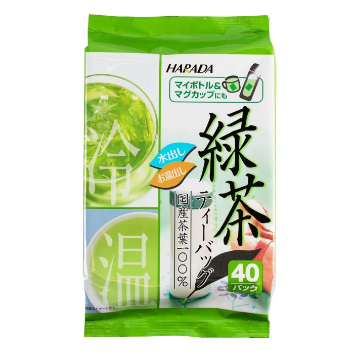 

B0621D Harada Green Tea Bags Original 054