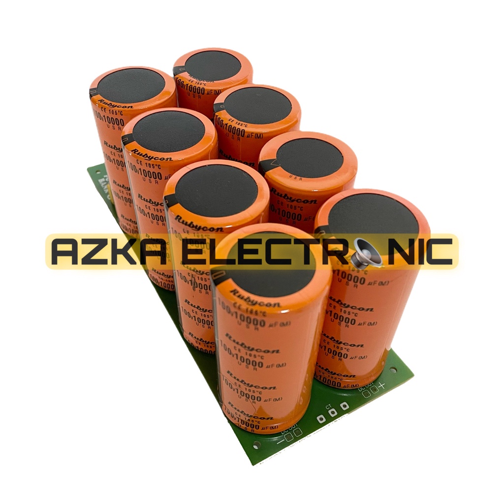 Kit Power Supply 8 x 10.000uF 100V Rubycon