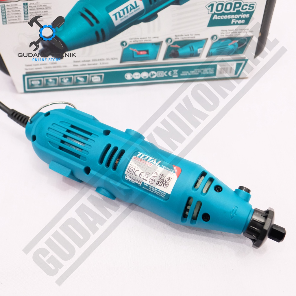 Mini Grinder TOTAL TG501032 / Bor Tuner TG 501032 / Gerinda Mini Tuner TG-501032 TOTAL