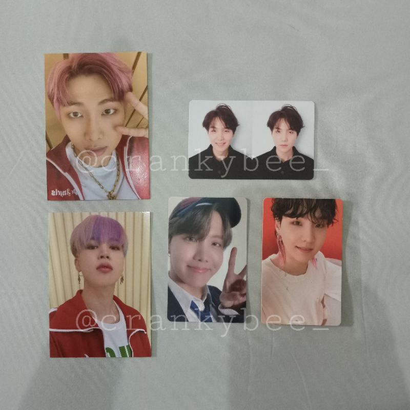 [BACA DESKRIPSI] OFFICIAL PHOTOCARD ALBUM TEAR R YOONGI / BUTTER CREAM YOONGI / MOTS7 VER. 4 JHOPE /