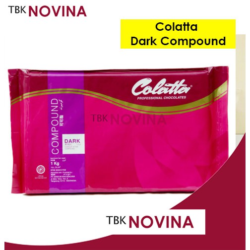 COLATTA DARK COMPOUND / DARK COKLAT / DARK CHOCOLATTE / COKLAT BATANG BROWNIES BROWNIS