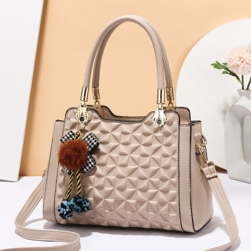 LT 2056 BQ 3416 RISCE TAS HAND BAG IMPORT WANITA CEWEK PEREMPUAN JAKARTA BATAM GANTUNGAN BUNGA POM2 EL 5740