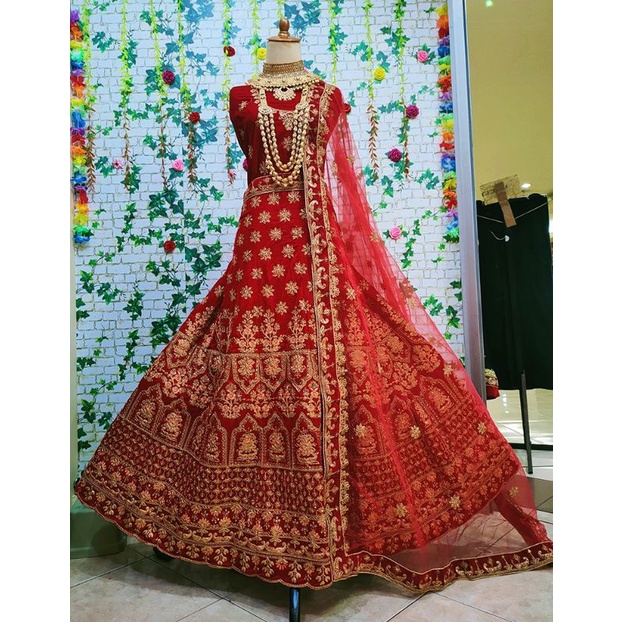 lehenga murah bludru / lengga lengha baju india murah/baju india wanita