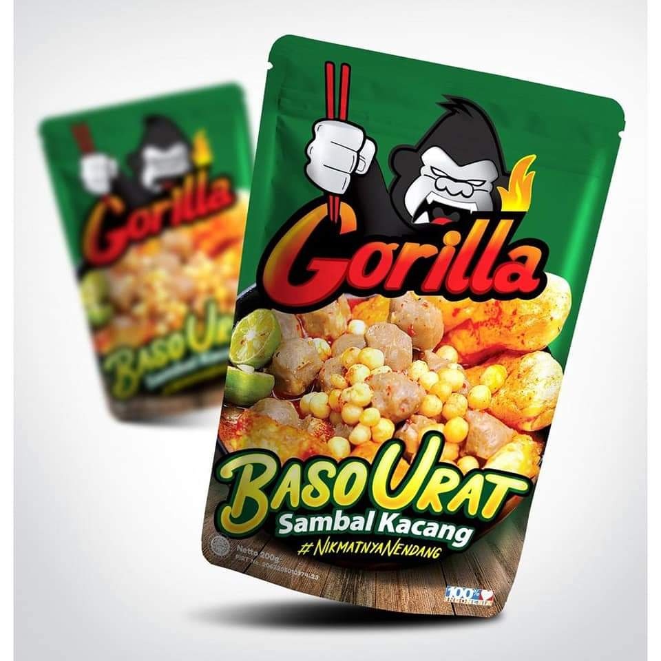 

Baso Aci Urat makanan instan GORILLA Bakso Aci Urat Sambal Kacang