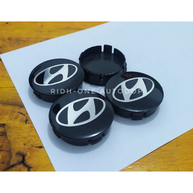 TUTUP DOP VELG MOBIL LOGO HYUNDAI