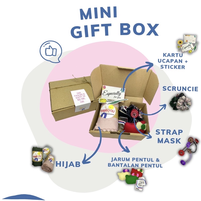 

PAKET HADIAH KADO / GIFT BOX / HAMPERS HIJAB