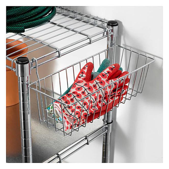 New Ikea Omar Keranjang Gantung Klip Bahan Keranjang Besi Free Ongkir