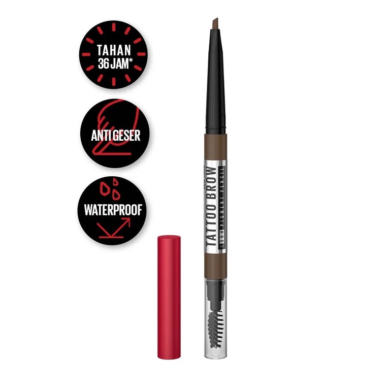 MAYBELLINE TATTOO BROW UP TO36H PIGMENT PENCIL @MJ